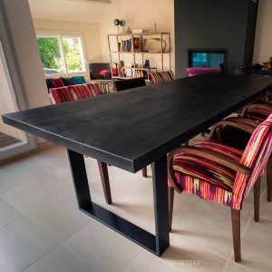 table chêne noir